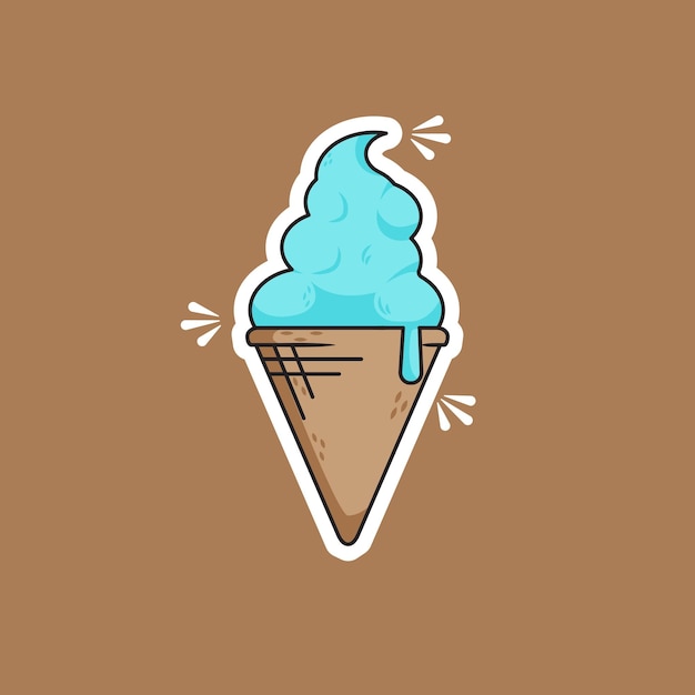 Vector ice cream vector