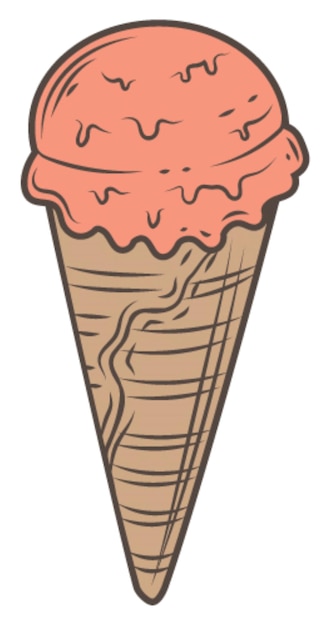 Vector ice cream