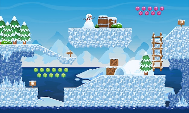 Ice Game Tileset