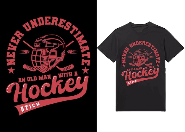 Ice hockey Tshirt design vector Graphic Shirt design Tshirt Design vector Trendy Dabbing