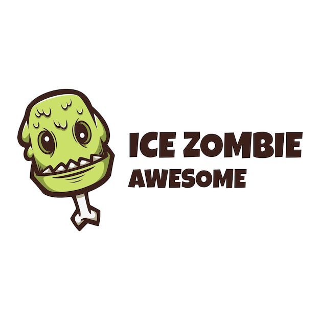 Ice zombie logo