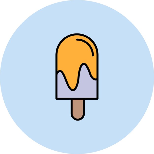 Icecream icon vector image Can be used for Spring