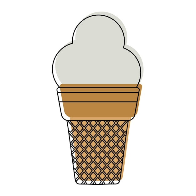 ベクトル icecream65