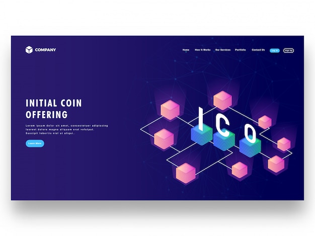 ICO server or blocks connected 