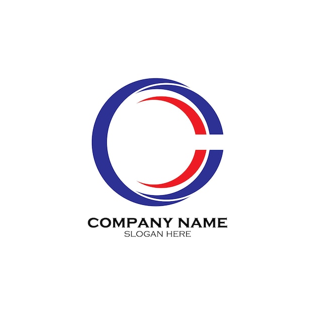 Vector icon circle company logo design