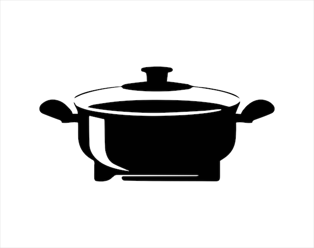 Icon cook set zwart-wit ontwerp vector illustratie