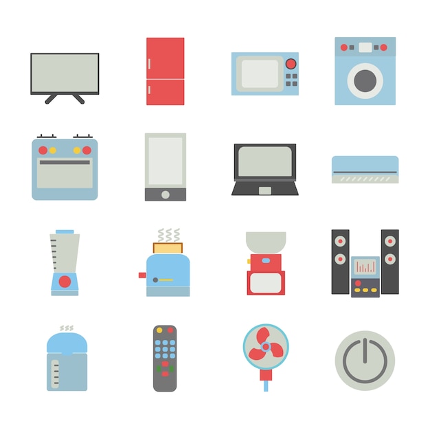 icon electronics vector