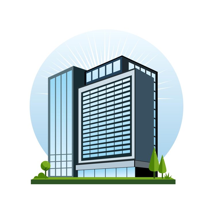 Vector icon gebouw a3