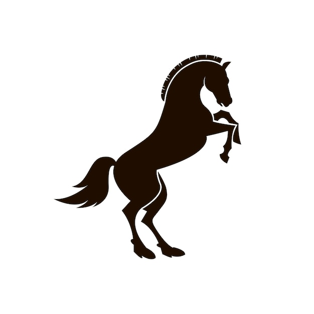 icon of horse silhouette