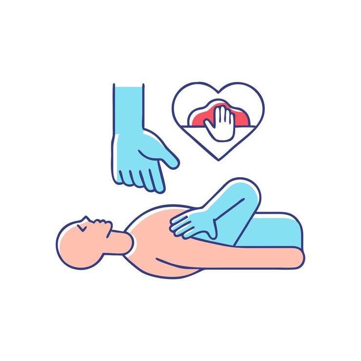 Vector icon of medical and health