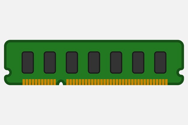 Icon of memory chip