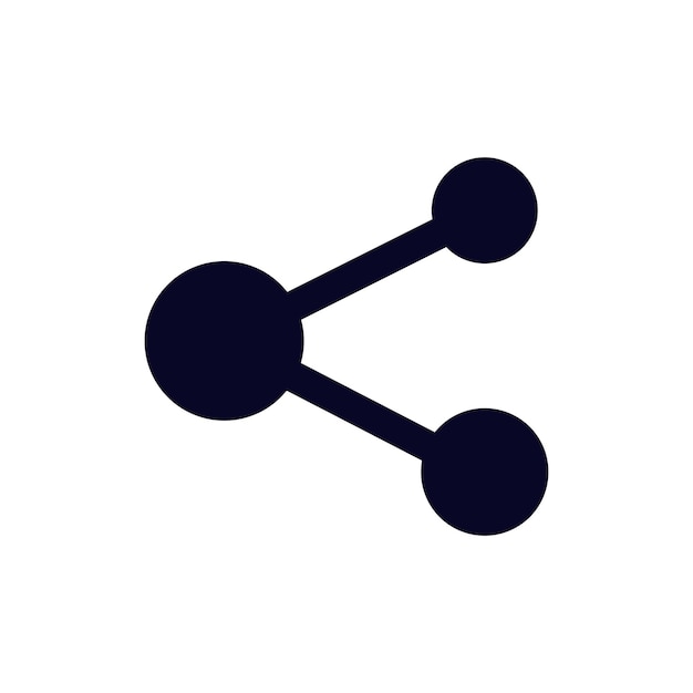 Icon ontwerp vector sjabloon delen