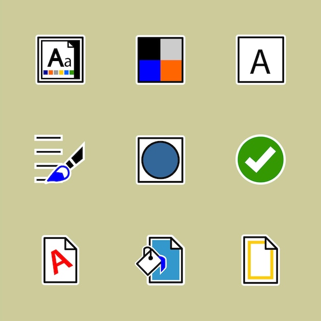 Vector icon ontwerpen in microsoft word