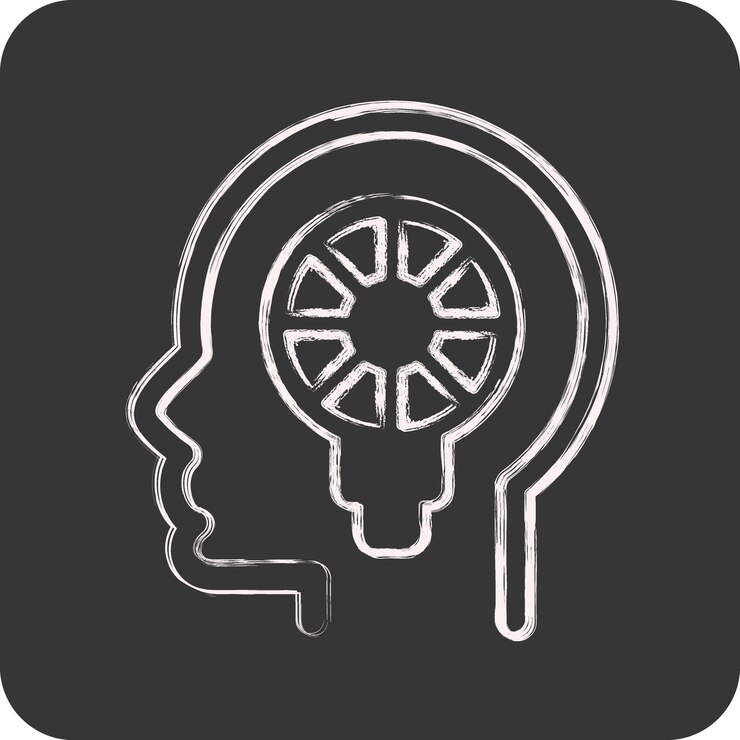 Vector icon personality related to psychology personality symbol simple design editable simple illustration