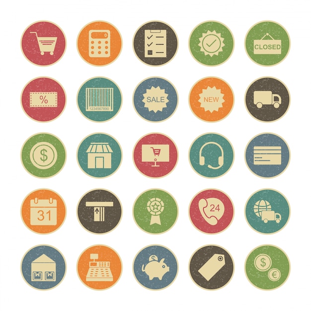 Icon Set Of Basic UI For Personal And Commercial Use...