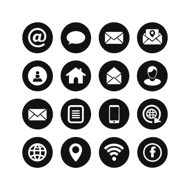 Icon Set Collectie Vector Illustratie