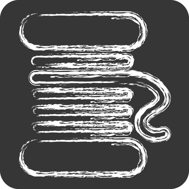 Vector icon spool suitable for education symbol chalk style simple design editable design template vector