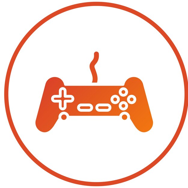 Icon stijl van de joystick