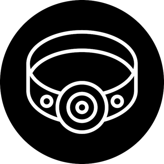 Icon stijl van de koplamp
