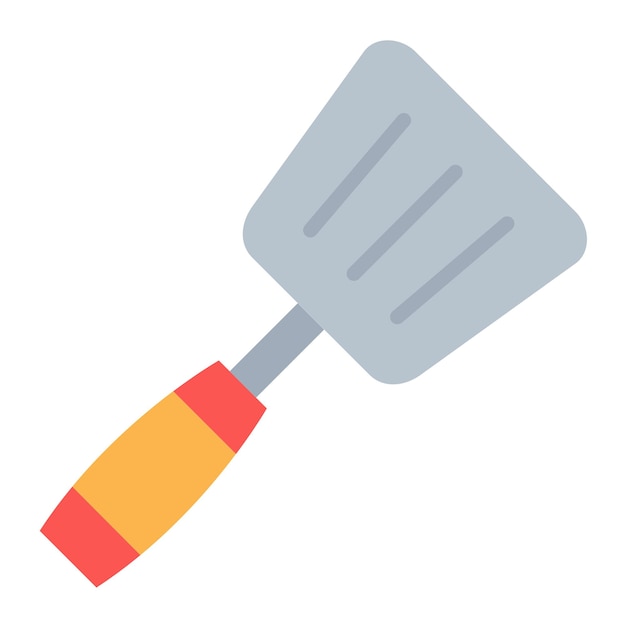 Icon stijl van de spatula