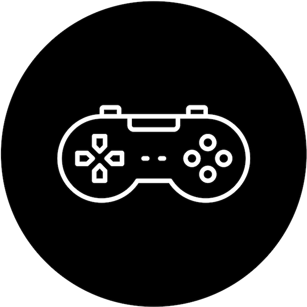 Icon stijl van de spelcontroller
