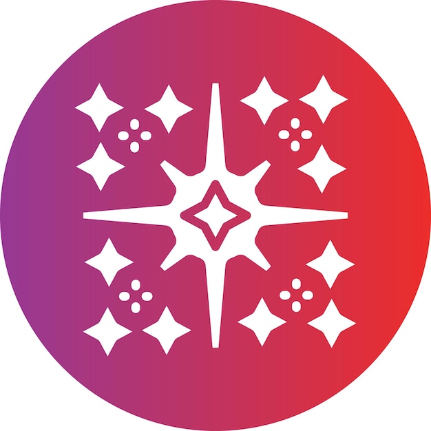 Icon stijl van de Supernova