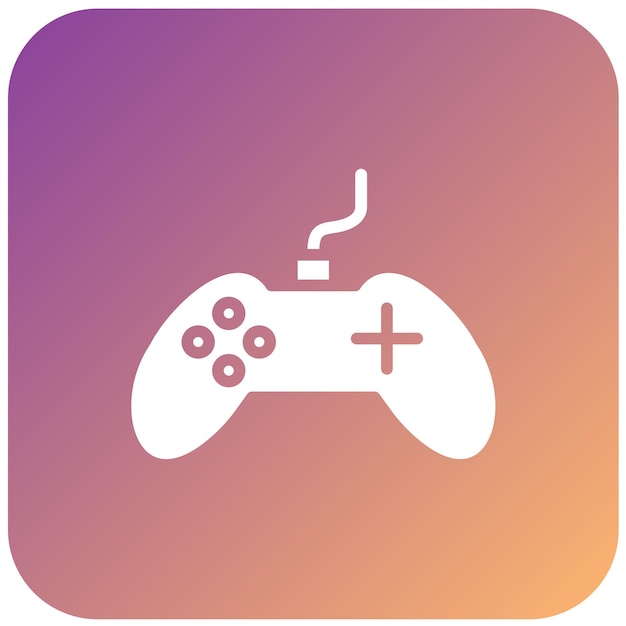 Icon stijl van de vectorontwerpcontroller