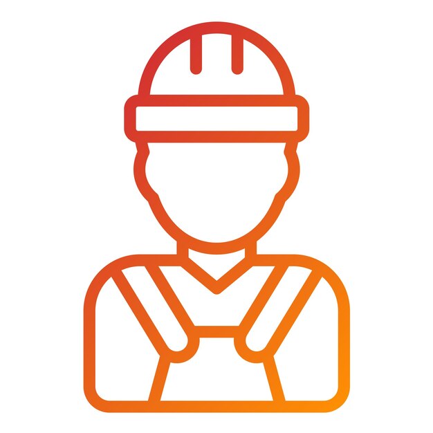 Icon stijl van de vectorontwerper