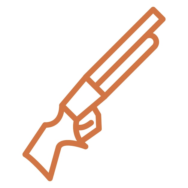 Icon stijl van shotgun