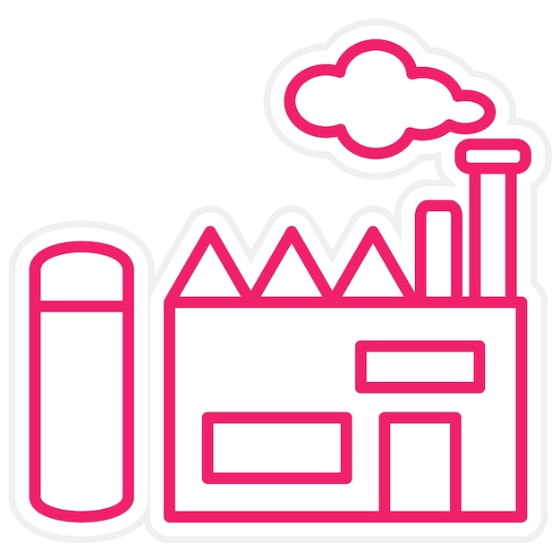Icon stijl van Vector Design Factory
