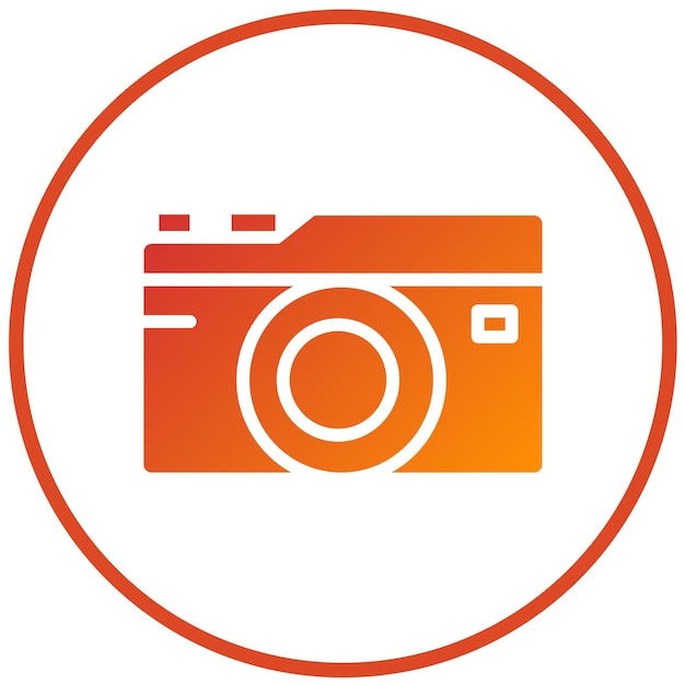 Icon stijl van Vector Design Photo Studio