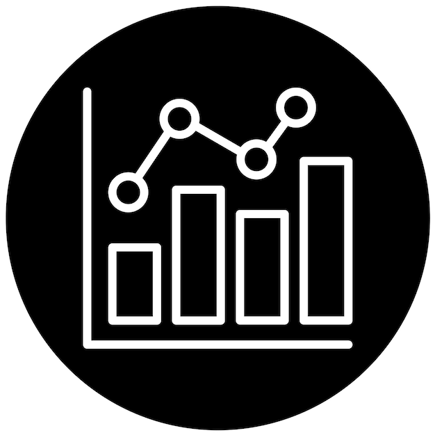 Icon stijl van vectordiagrammen