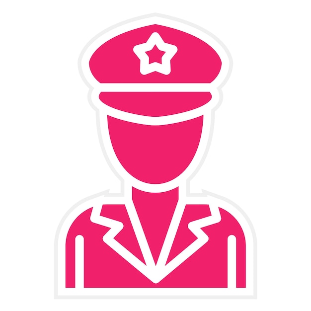 Icon stijl van vectorontwerponderzoeker