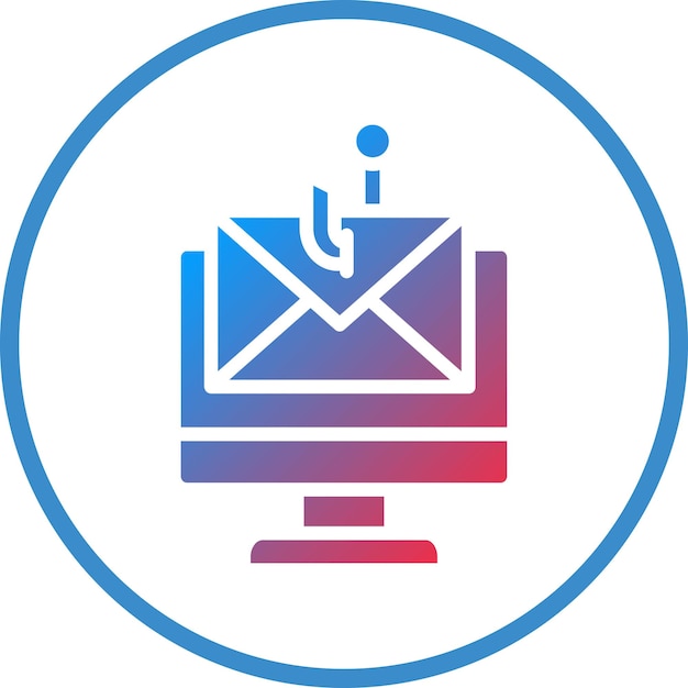 Icon stijl voor e-mail phishing