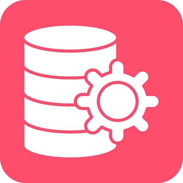Icon stijl voor het beheren van vectorgegevens