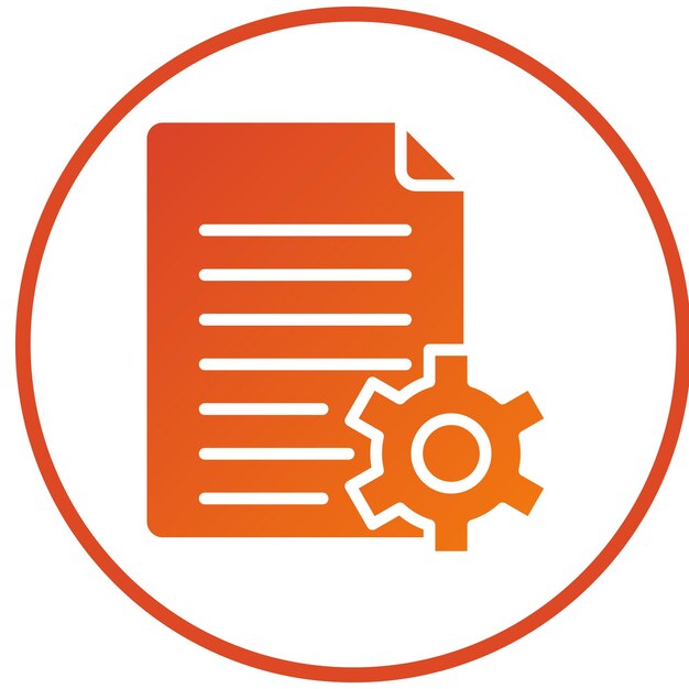 Icon stijl voor het beheren van vectorgegevens