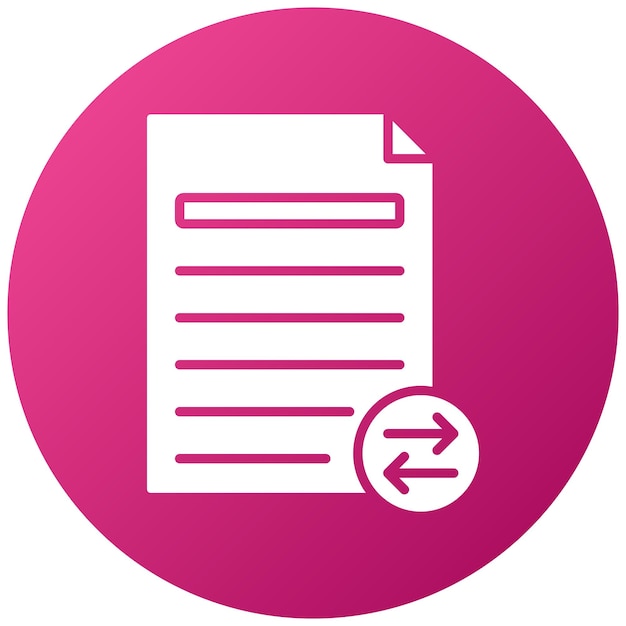 Icon stijl voor het sorteren van letters