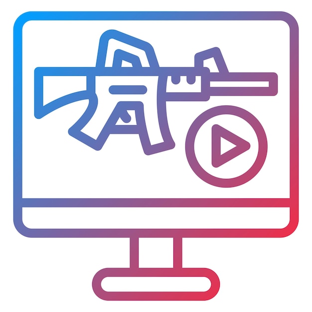 Icon stijl voor livestream