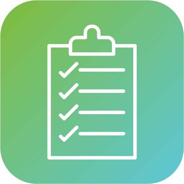 Icon stijl voor vectorontwerpplanning