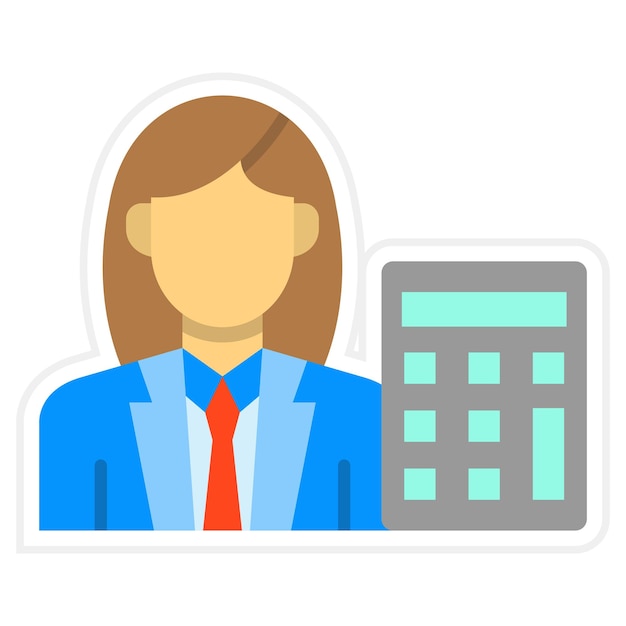 Icon van de accountant