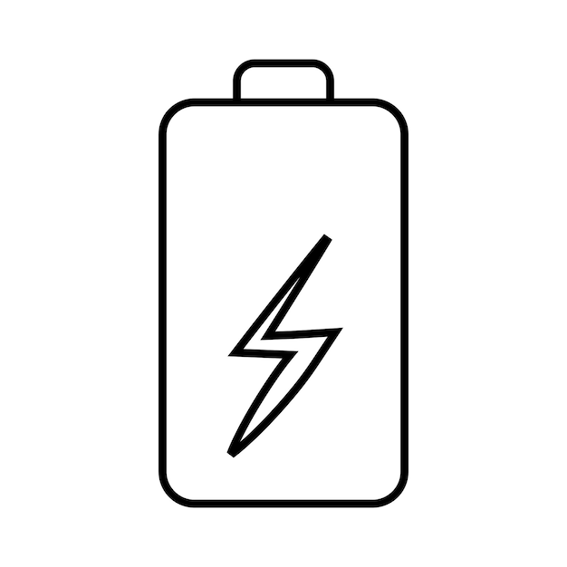 Icon van de batterij