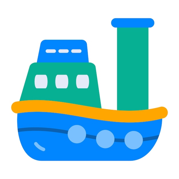 Icon van de boot