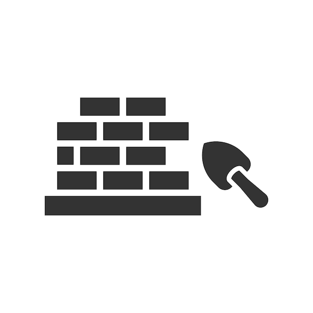 Icon van de bouw