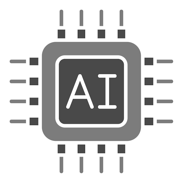 Icon van de chip