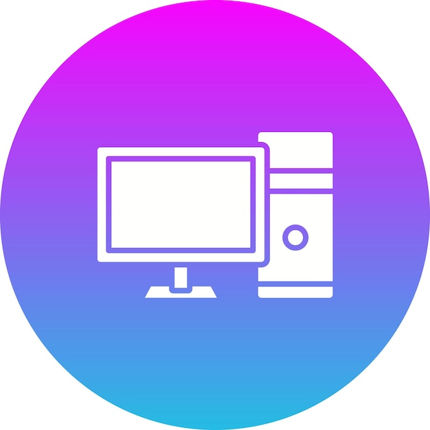 Icon van de computer