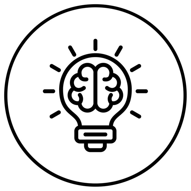 Icon van de creativiteit