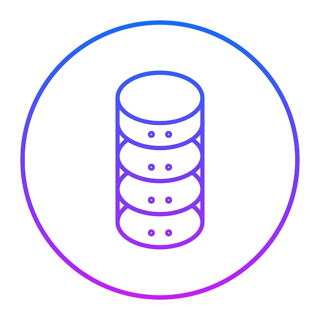 Icon van de databank