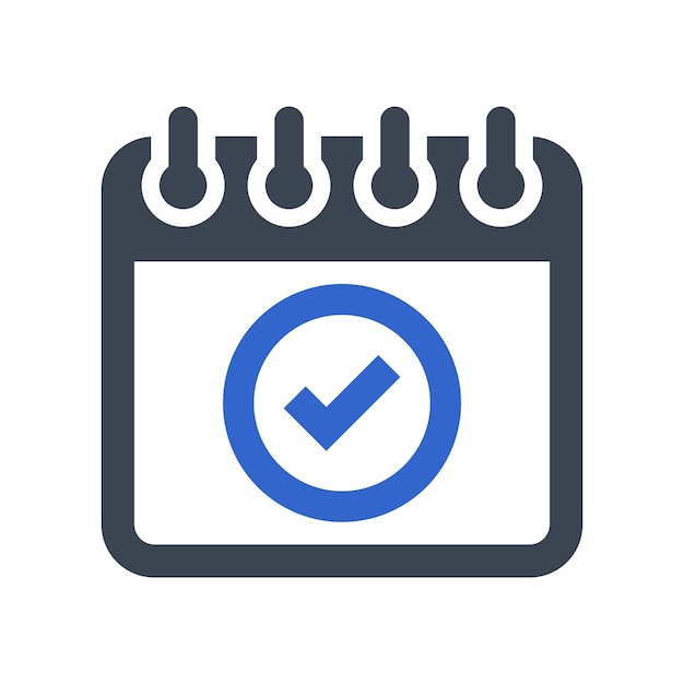 Icon van de datum controleren