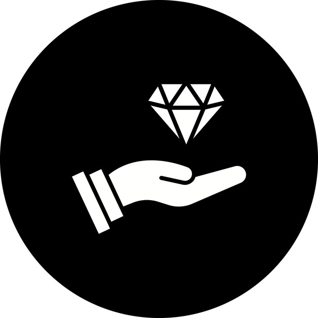 Icon van de diamant