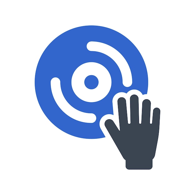Icon van de DJ-machine